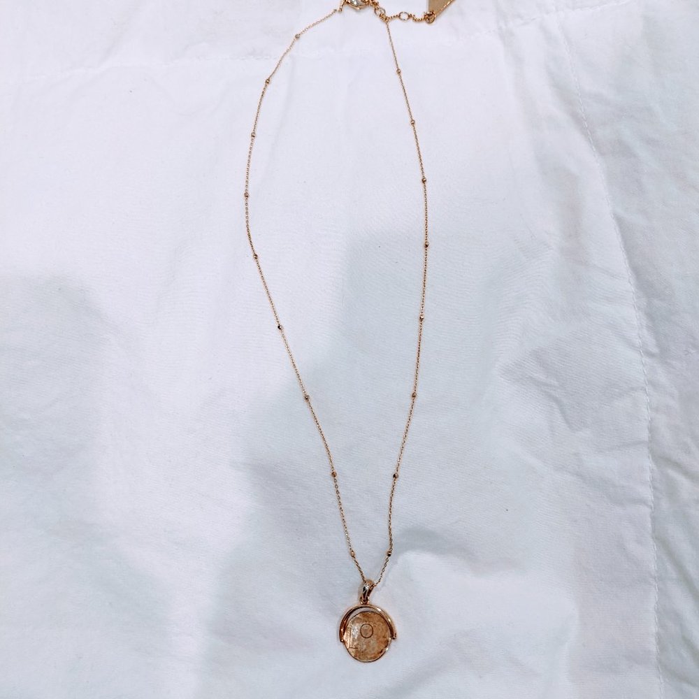 Anthropologie love necklace pendant - Picture 1 of 8